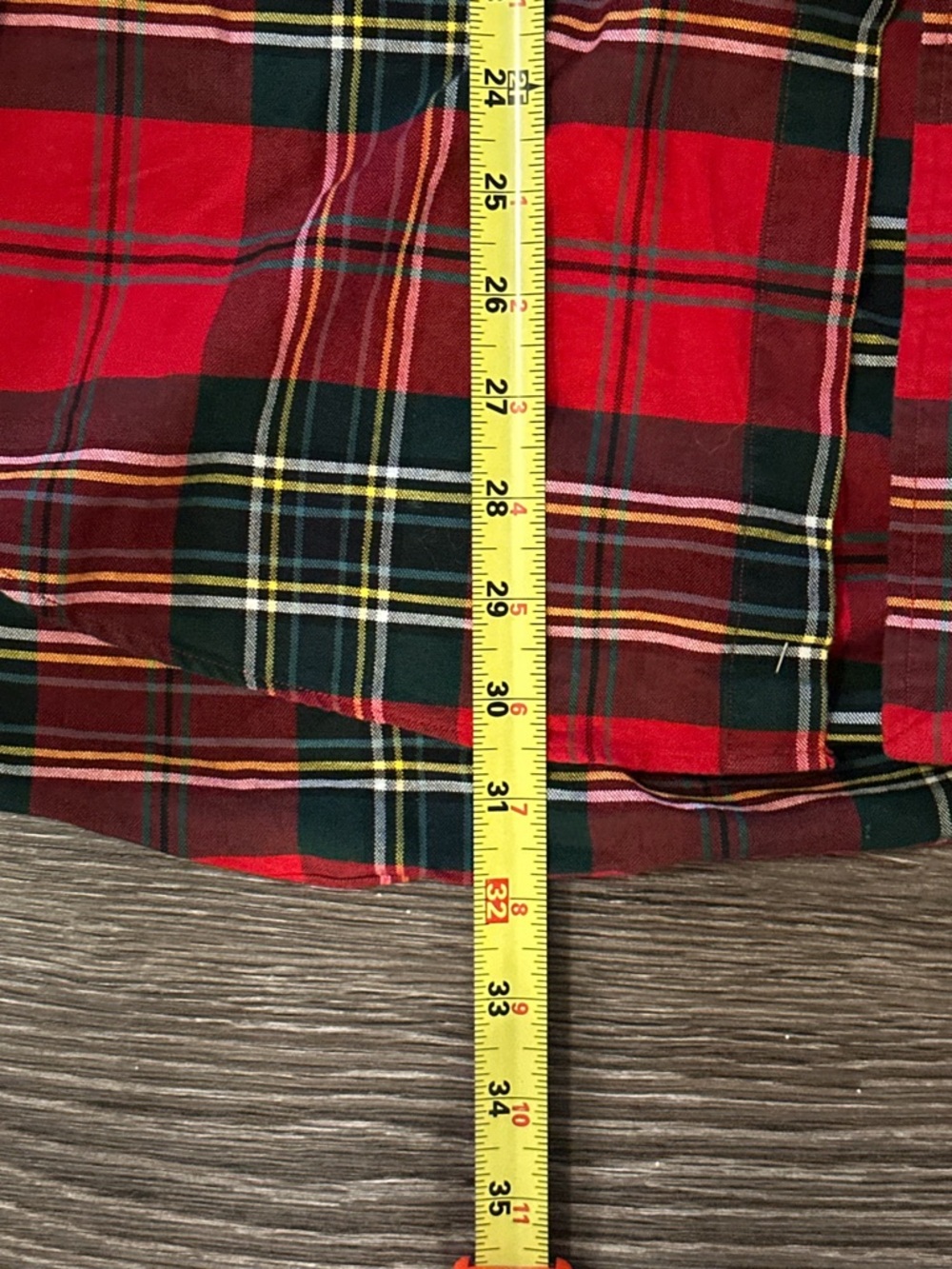 Polo Ralph Lauren Red Plaid Cotton Long Sleeve Button-Up Shirt L Men’s flannel - Picture 6 of 6